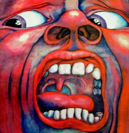 Portada del álbum 'In the Court of the Crimson King', de los King Crimson.