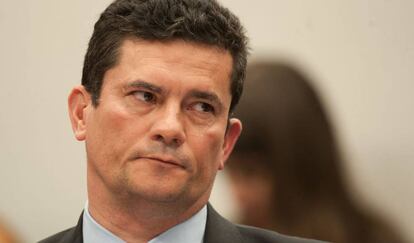 Sergio Moro participa de audiência na Câmara, no dia 2 de julho. 