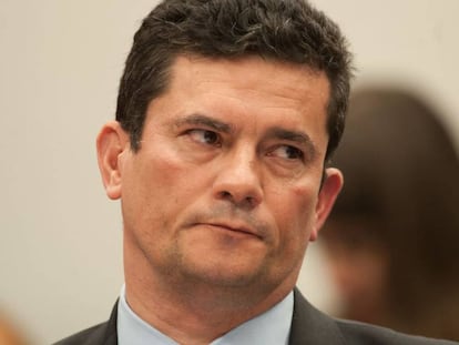 Sergio Moro participa de audiência na Câmara, no dia 2 de julho. 