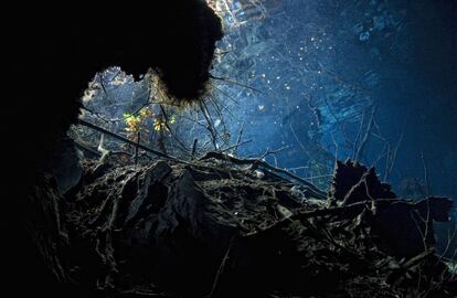 El cenote mexicano de Chac Mool.