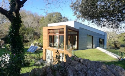 Casa EntreEncinas, en Asturias. 