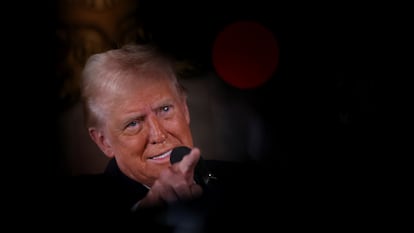 President-elect Donald Trump on January 7 in Mar-a-Lago (Florida)