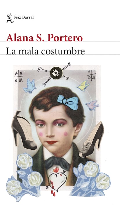 Portada de ‘La mala costumbre’, de Alana S. Portero.