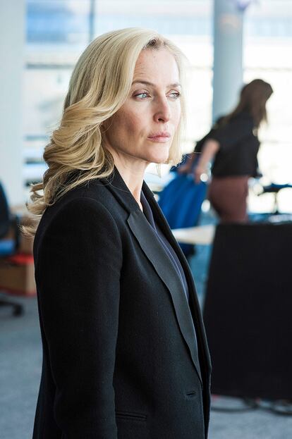 Gillian Anderson en The Fall.