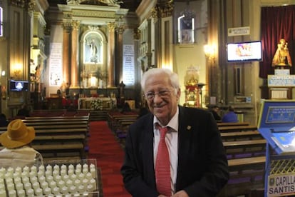 El padre &Aacute;ngel, art&iacute;fice de la primera iglesia &#039;teco&#039; de Espa&ntilde;a