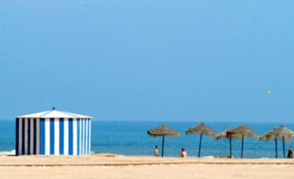 Playa de la Patacona, en Alboraia (Valencia).