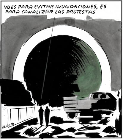 Viñeta de El Roto del 3 de noviembre de 2024.