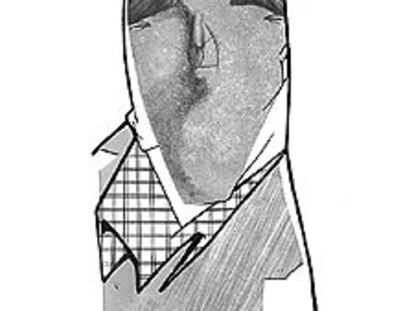 Caricatura de Rafael Simancas