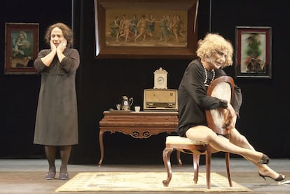 Una escena de &#39;Locas por Pepe el Napolitano&#39; en el pequeño Teatro Gran Vía.