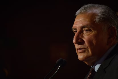 Adán Augusto López en septiembre de 2022, en la Cámara de Diputados.