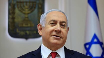 El primer ministro israelí, Benjamin Netanyahu.