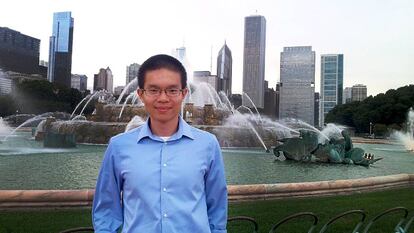 Hao Huang, en una imagen del autor en la página mathcs.emory.edu (Hao Huang@emory).