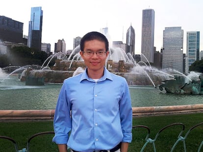 Hao Huang, en una imagen del autor en la página mathcs.emory.edu (Hao Huang@emory).
