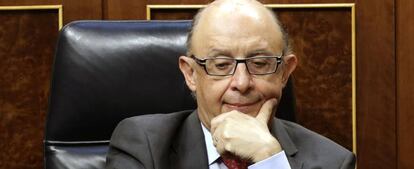 El ministro de Hacienda, Cristóbal Montoro.