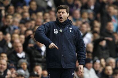 L&#039;entrenador del Tottenham, Mauricio Pochettino.