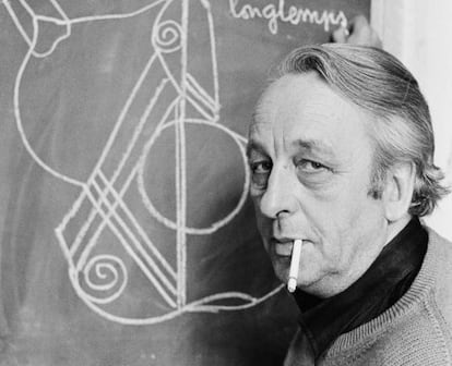 Louis Althusser (1918-1990), fotografiado en 1978 en Par&iacute;s.