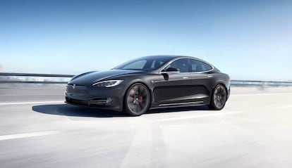 Tesla model s descapotable