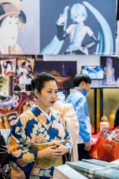 El estand de Japón en Fitur 2018.