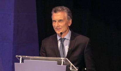 El presidente de Argentina, Mauricio Macri.