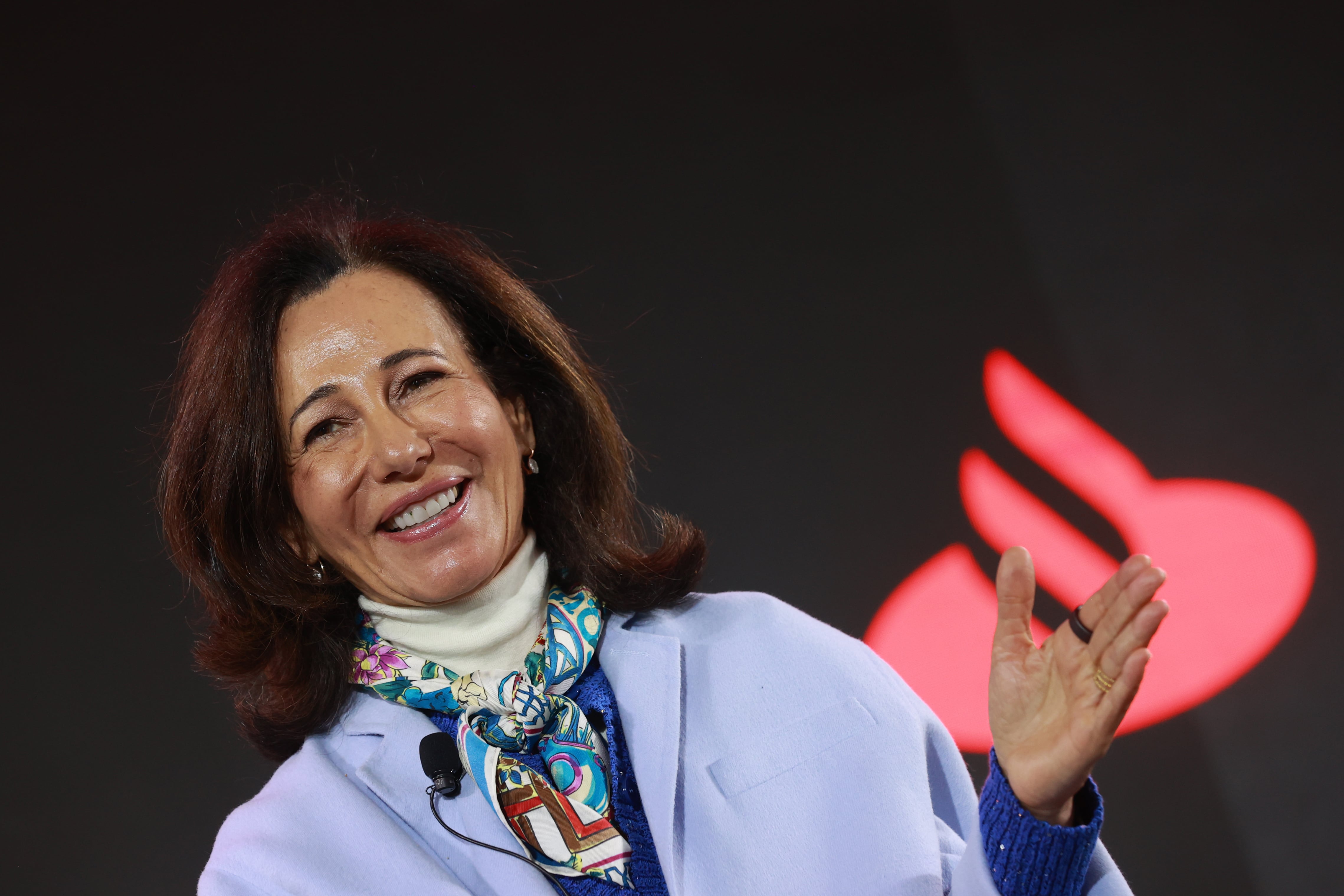 La presidenta del Banco Santander, Ana Botín.