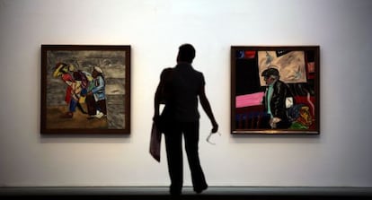 Exposición en la galería Marlborough de Ronald B. Kitaj