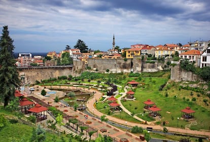 Zagnos Vadisi Park, cerca del castillo de Trabzon.