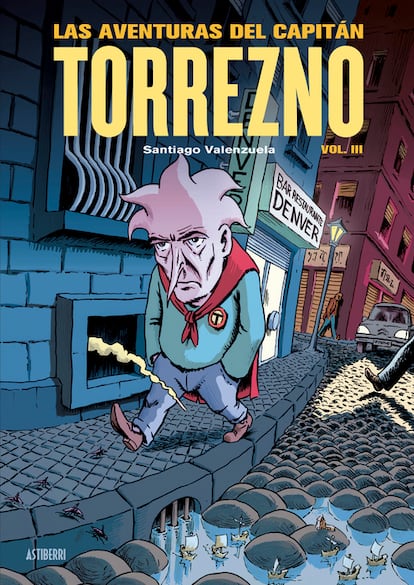 Portada de 'Las aventuras del Capitán Torrezno III', de Santiago Valenzuela.