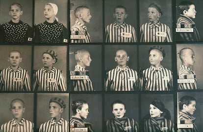 Fotografías de menores prisioneros en el campo de concentración de Auschwitz-Birkenau (Polonia), realizadas por el fotógrafo polaco y prisionero Wilhelm Brasse (1917-2012).