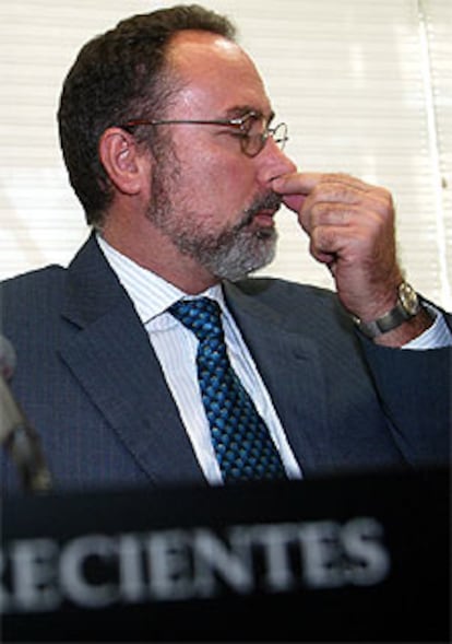 EduardoTamayo, durante su comparecencia ante la comisión.