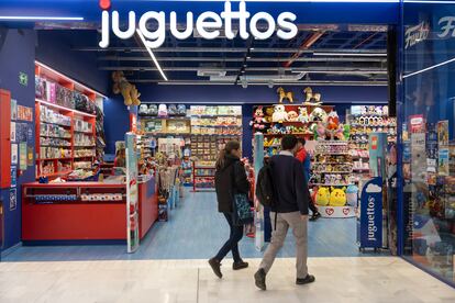 Tienda de Juguettos en el centro comercial La Vaguada, en Madrid.