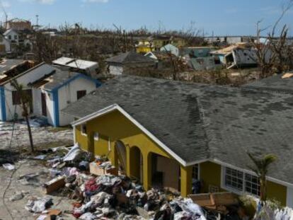 EL PAÍS entra na ilha Great Abaco, nas Bahamas, arrasada por ventos de até 300 quilômetros por hora neste fim de semana