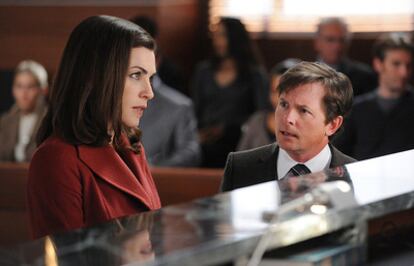 Imagen de la participación de Michael J. Fox en 'The Good Wife'