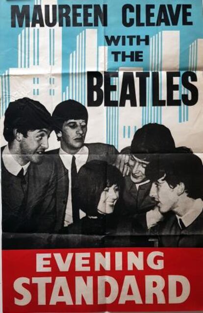 Portada del 'Evening Standard' la publicación donde trabajaba la reportera Maureen Cleave que entrevistó a The Beatles.