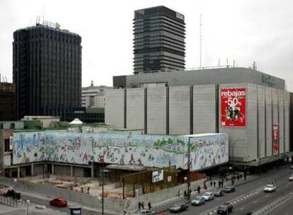 Solar en el que se alzaba el edificio Windsor, que quedó arrasado por un incendio en 2005.