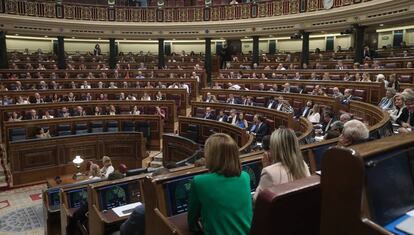 Pleno del Congreso de los Diputados, en una foto de archivo. 