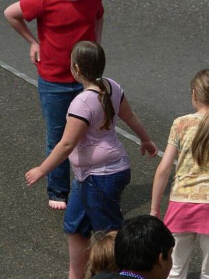 España es líder en obesidad infantil.