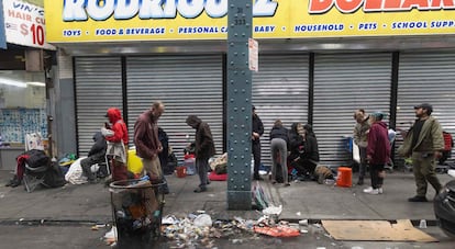 Ambiente en las calles de Kensington (Filadelfia).