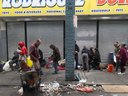 Ambiente en las calles de Kensington (Filadelfia).