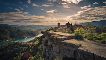 Vista del pueblo de Siurana, en la provincia de Tarragona.