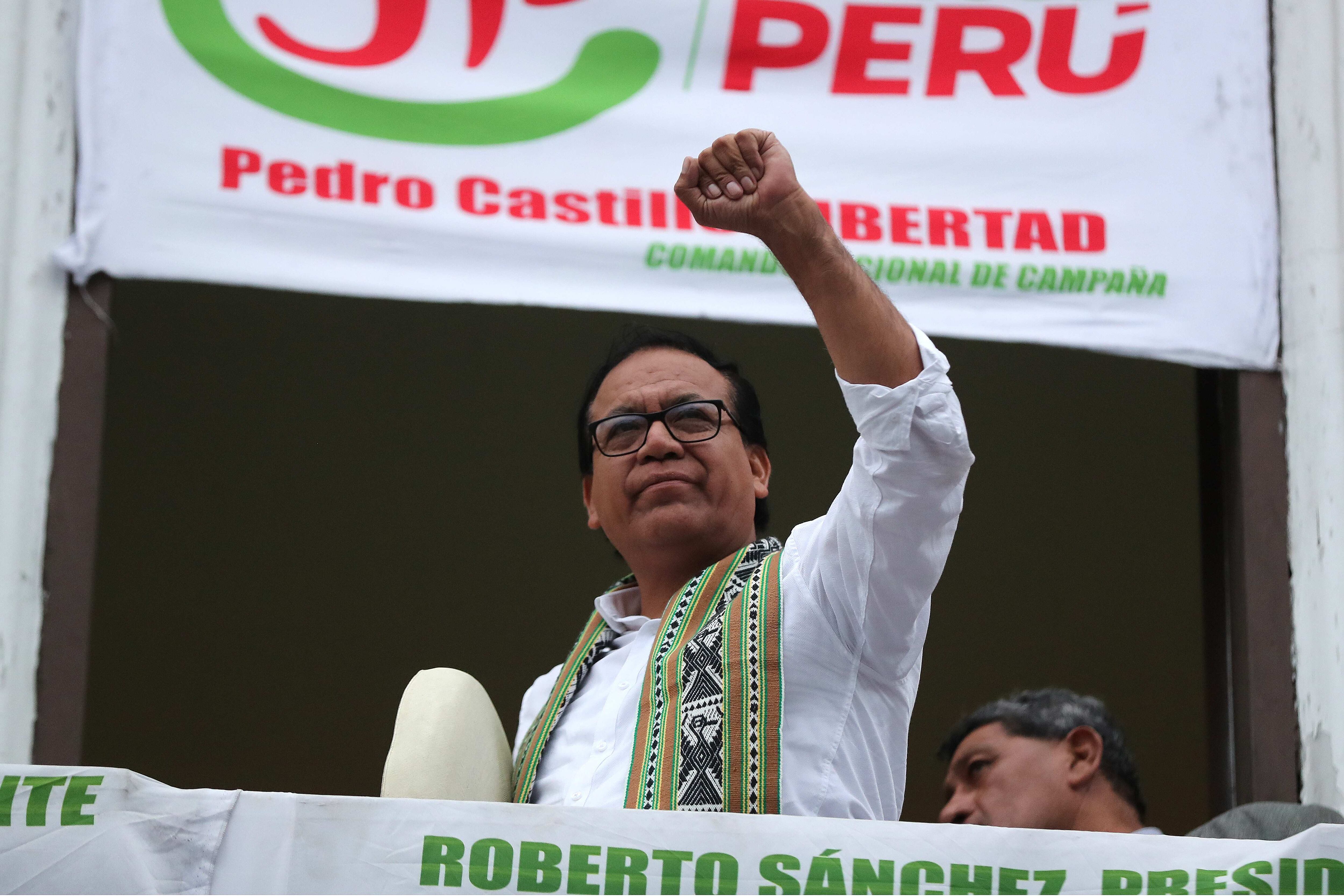 Roberto Sánchez anuncia un recurso para anular las elecciones en Perú y nuevas movilizaciones