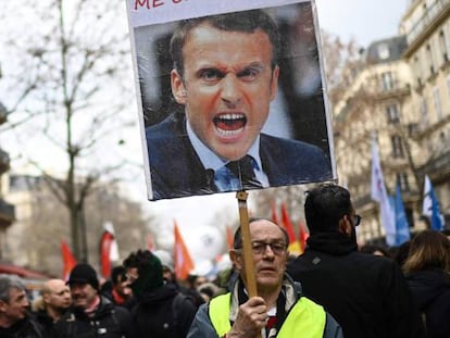 Manifestación en Francia.