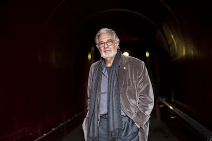 Pl&aacute;cido Domingo, als 73 anys, continua omplint els teatres.
 
 
  