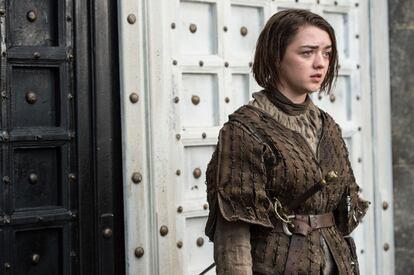 Arya Stark (Maisie Williams) també viurà noves aventures en la cinquena temporada de 'Joc de trons'.