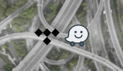 waze tidal coche