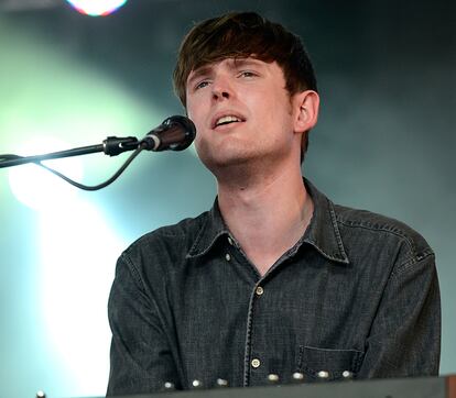 El cantante James Blake.