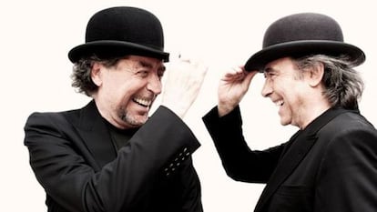 Joaquín Sabina y Joan Manuel Serrat.