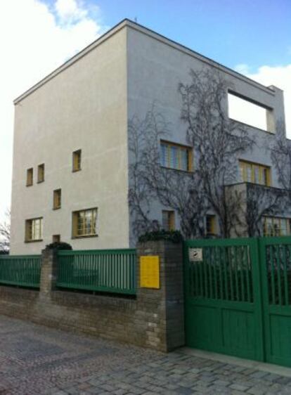 Villa Müller, de Adolf Loos, en Praga.