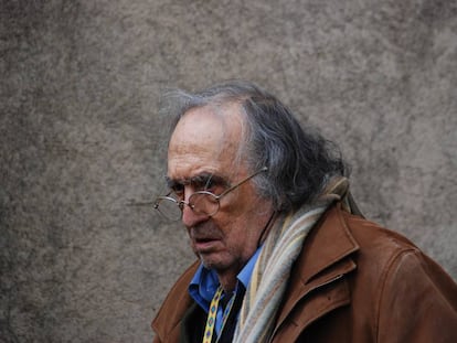 Rafael Sánchez Ferlosio, en Coria el 31 de diciembre de 2009.