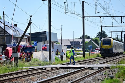 Several dead in Belgium due to the collision of a train with a school bus | International