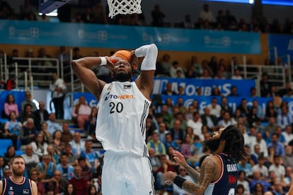Bruno Fernando, ante el Breogán.
